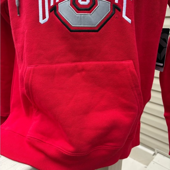 Ohio State Women’s XXL Hoodie w Front Pocket Embroidered Logo Split Si… - Picture 5 of 6
